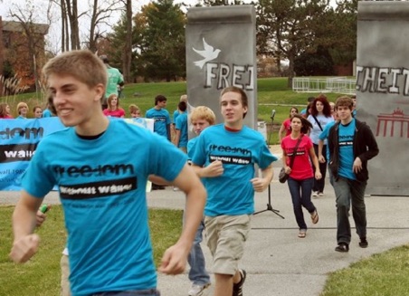 2009 Berlin Wall 20th at UMSL